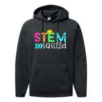 STEM Squad Science Technology Engineering Math Teacher Performance Fleece Hoodie