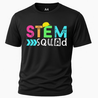 STEM Squad Science Technology Engineering Math Teacher Performance Shirt