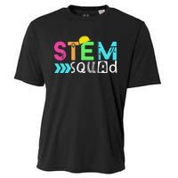 STEM Squad Science Technology Engineering Math Teacher Cooling Performance Crew T-Shirt