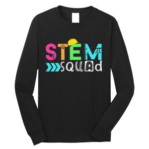 STEM Squad Science Technology Engineering Math Teacher Long Sleeve Shirt