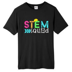 STEM Squad Science Technology Engineering Math Teacher Tall Fusion ChromaSoft Performance T-Shirt