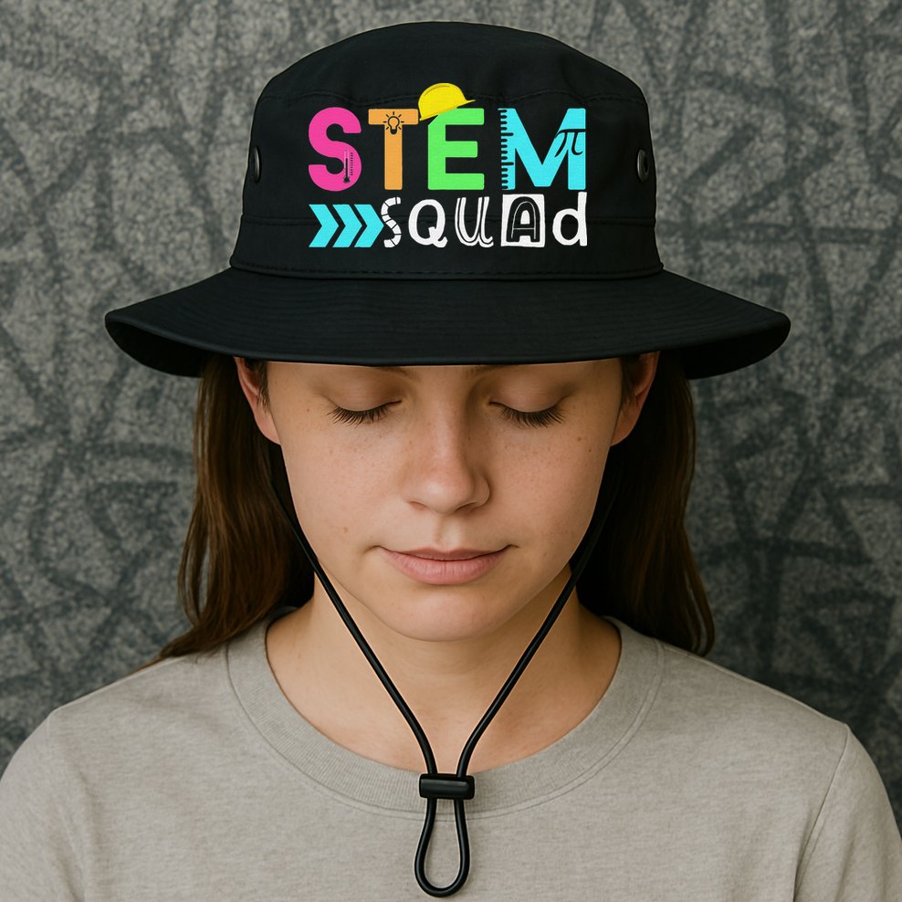 STEM Squad Science Technology Engineering Math Teacher Bucket Hat