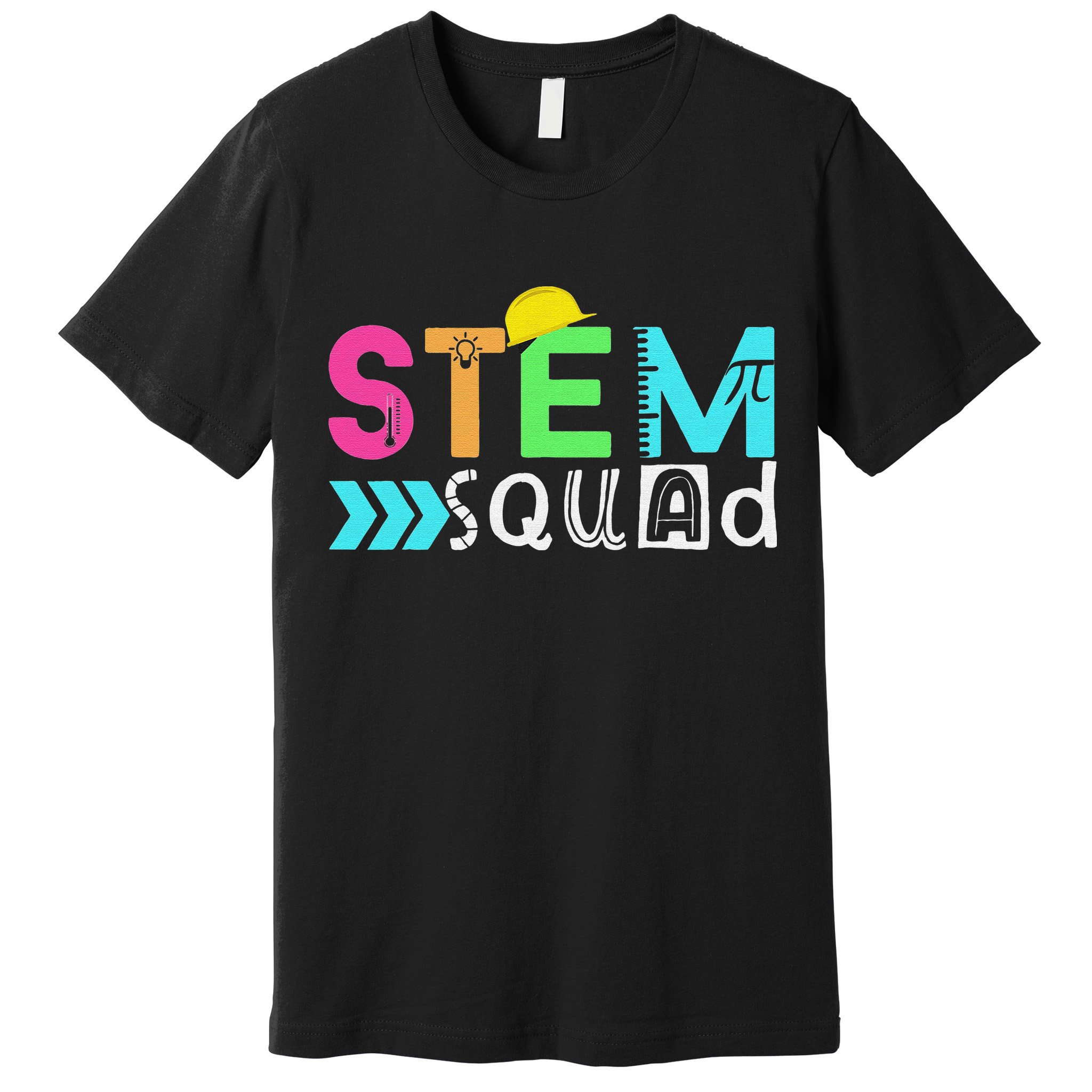 STEM Squad Science Technology Engineering Math Teacher Premium T-Shirt