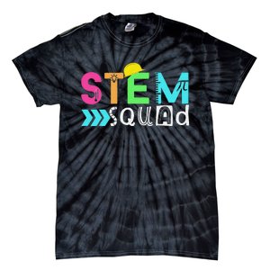 STEM Squad Science Technology Engineering Math Teacher Tie-Dye T-Shirt