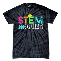 STEM Squad Science Technology Engineering Math Teacher Tie-Dye T-Shirt