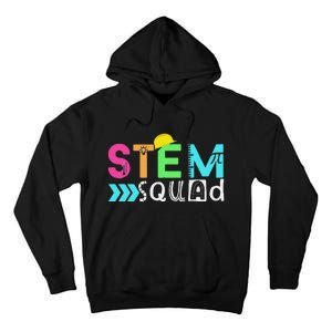 STEM Squad Science Technology Engineering Math Teacher Tall Hoodie