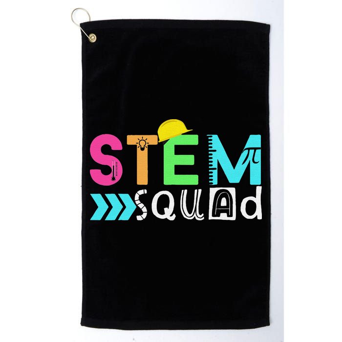 STEM Squad Science Technology Engineering Math Teacher Golf Towel