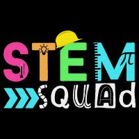 STEM Squad Science Technology Engineering Math Teacher Cropped Pullover Crew