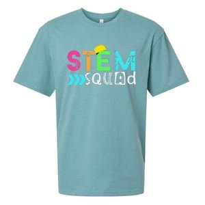 STEM Squad Science Technology Engineering Math Teacher Sueded Cloud Jersey T-Shirt