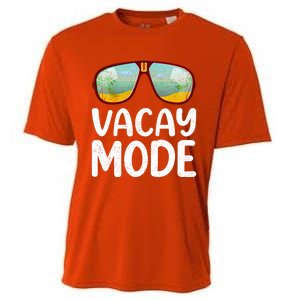 Summer Sunglasses Sunset Beach Vacation Vacay Mode Gift Cooling Performance Crew T-Shirt