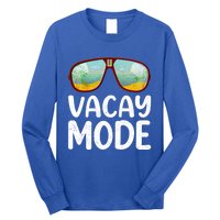 Summer Sunglasses Sunset Beach Vacation Vacay Mode Gift Long Sleeve Shirt