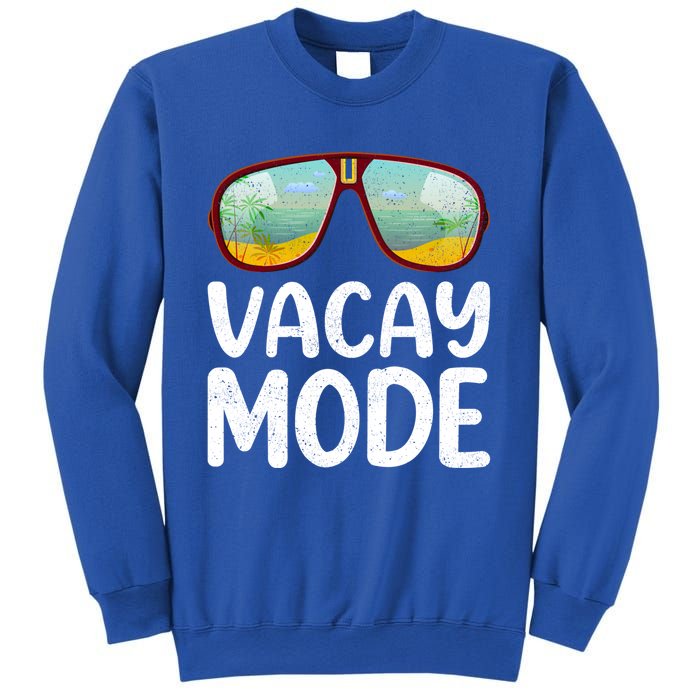 Summer Sunglasses Sunset Beach Vacation Vacay Mode Gift Sweatshirt