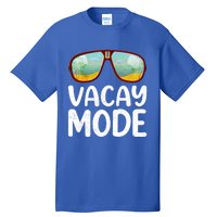 Summer Sunglasses Sunset Beach Vacation Vacay Mode Gift Tall T-Shirt