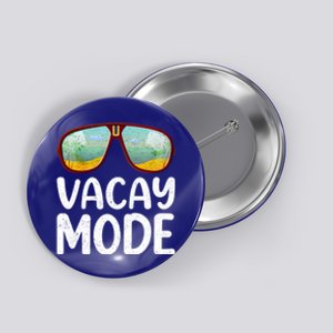 Summer Sunglasses Sunset Beach Vacation Vacay Mode Gift Button