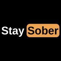 Stay Sober Drawstring Bag