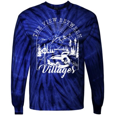 Stick Season Summer 2024 Folk Pop Music Tie-Dye Long Sleeve Shirt