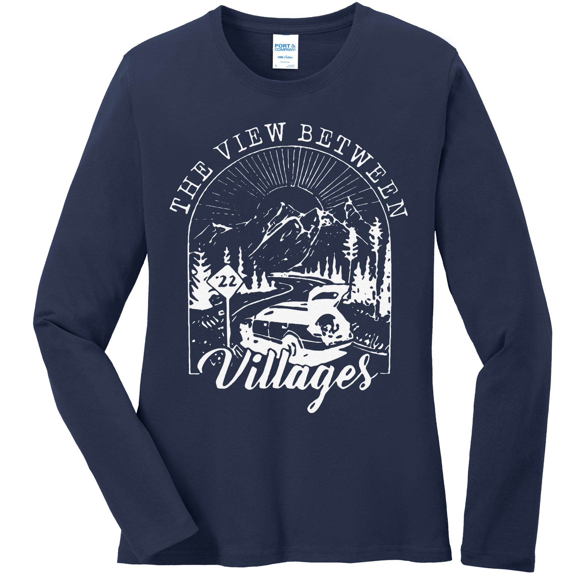 Stick Season Summer 2024 Folk Pop Music Ladies Long Sleeve Shirt