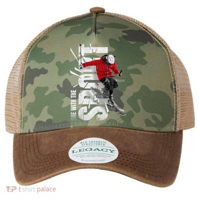 Snow Skiing Legacy Tie Dye Trucker Hat