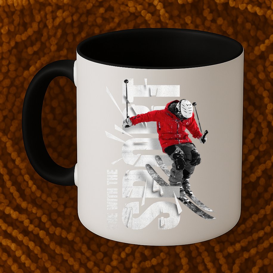 Snow Skiing Mug