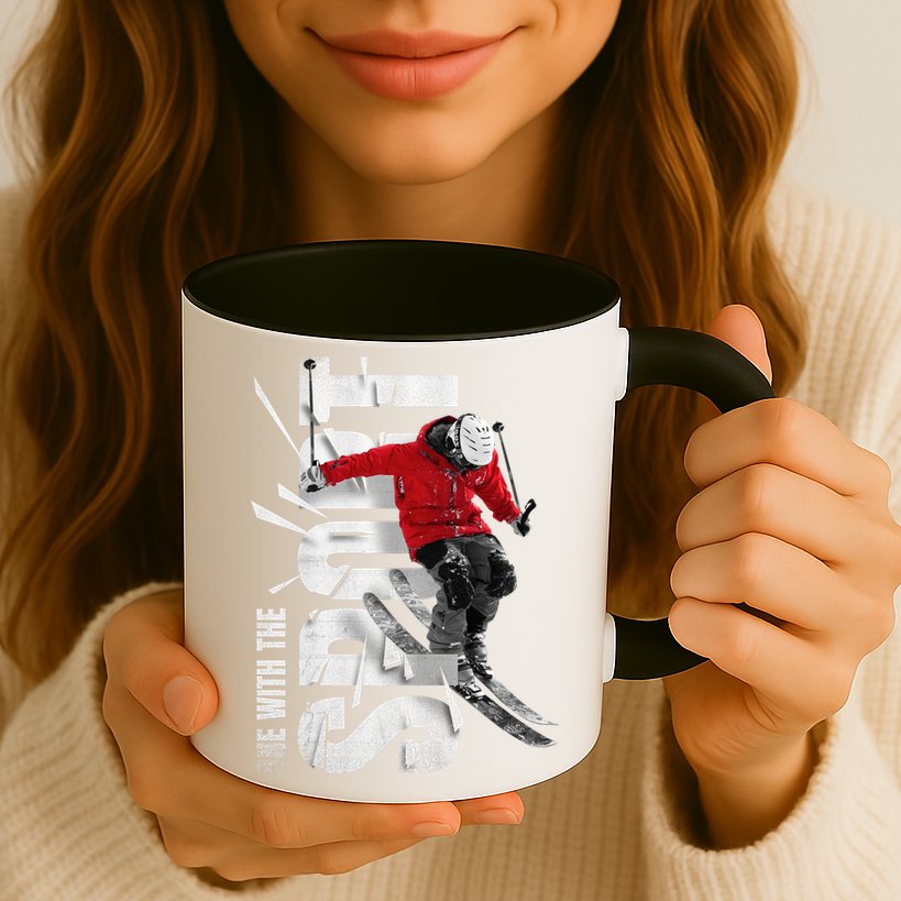Snow Skiing Mug
