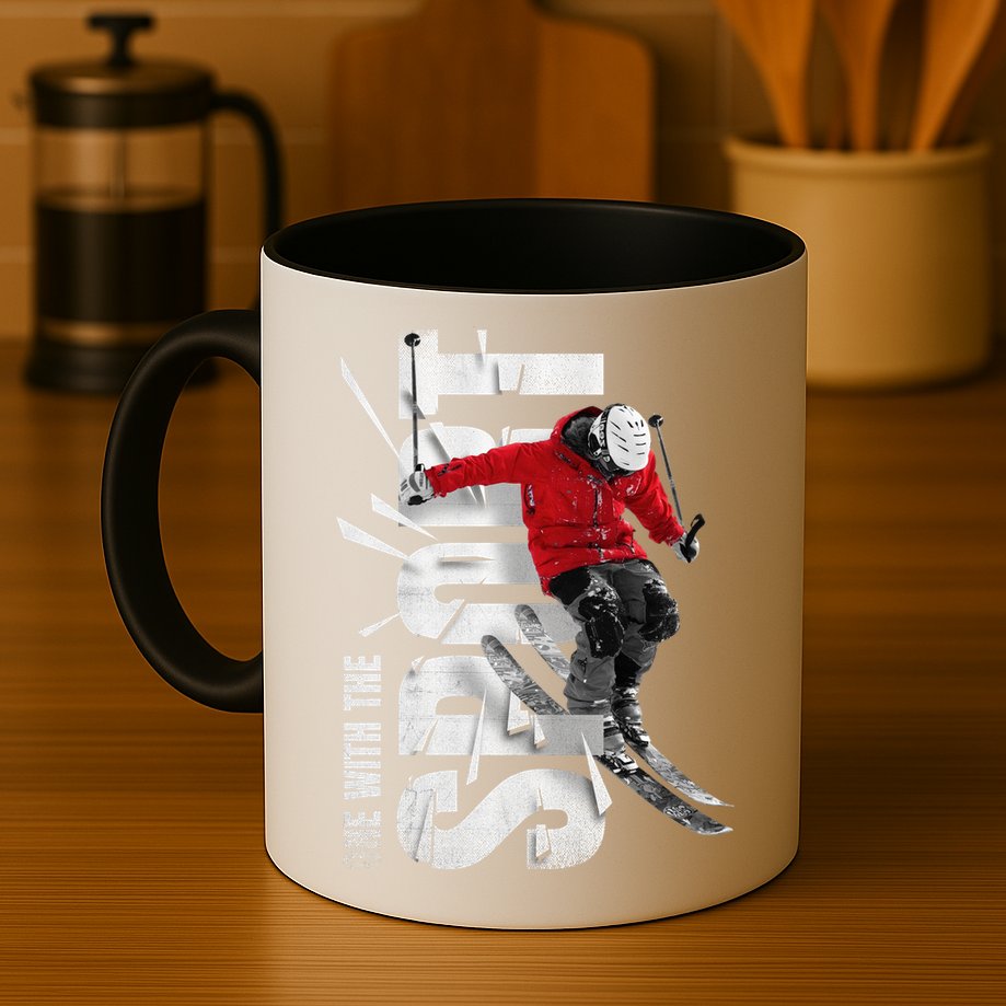 Snow Skiing Mug