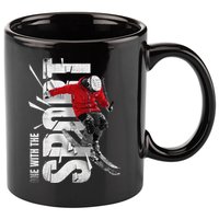 Snow Skiing 11oz C Handle Ceramic Mug