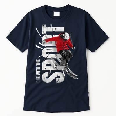Snow Skiing Tall T-Shirt