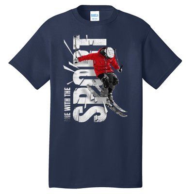 Snow Skiing Tall T-Shirt