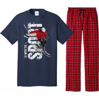 Snow Skiing Pajama Set