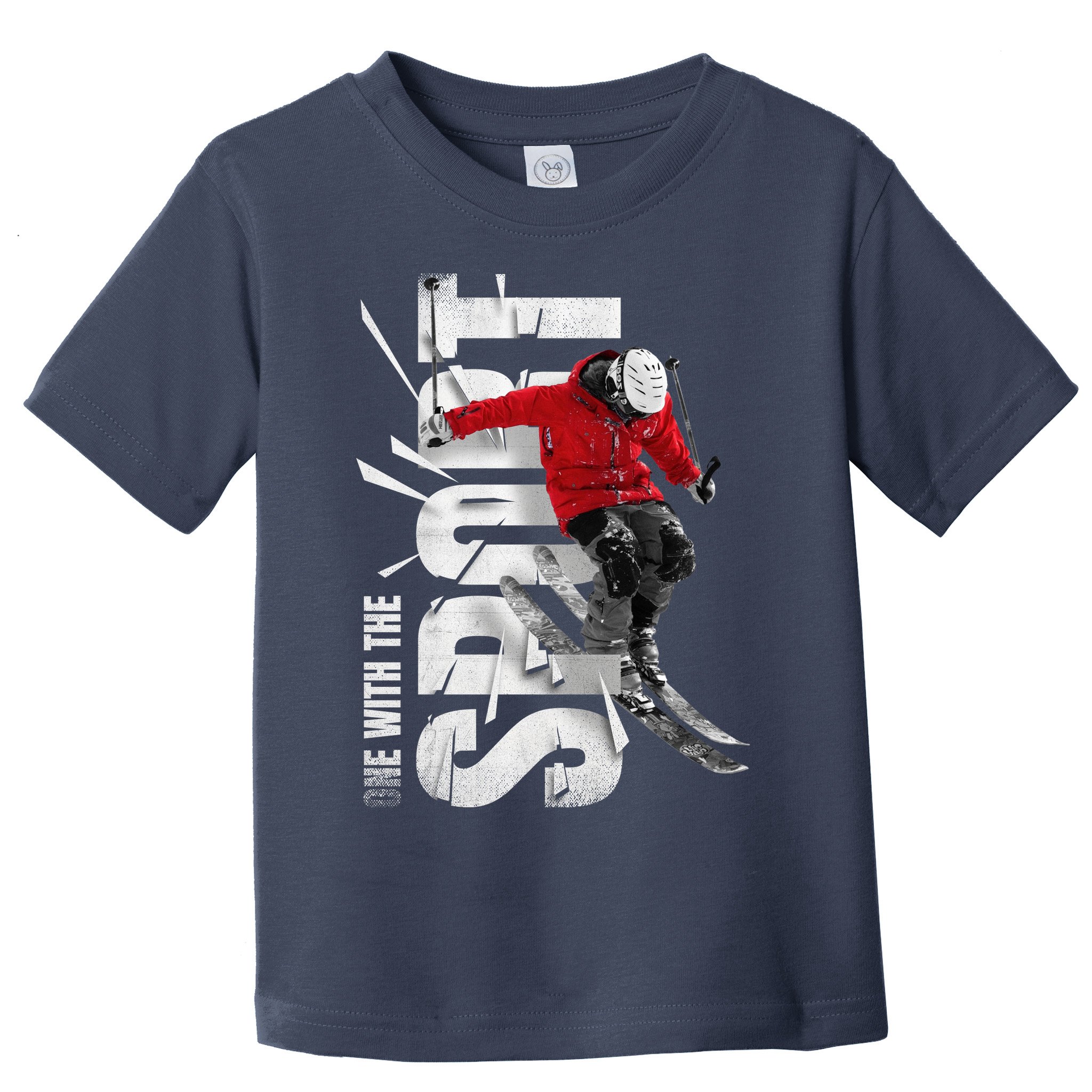 Snow Skiing Toddler T-Shirt