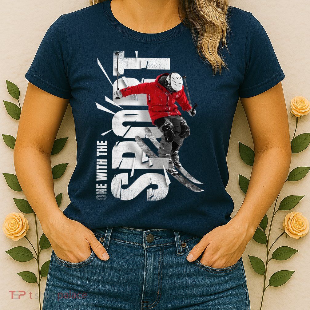 Snow Skiing Womens T-Shirt