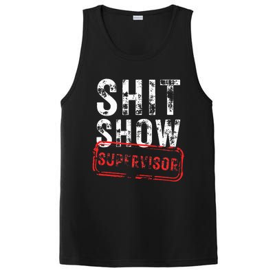 S.H.I.T Show Supervisor Hilarious Vintage Funny Sarcastic PosiCharge Competitor Tank