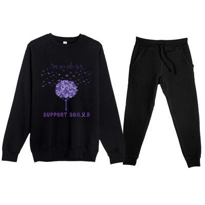 Sarcoidosis Support Squad Premium Crewneck Sweatsuit Set