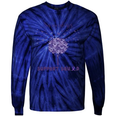 Sarcoidosis Support Squad Tie-Dye Long Sleeve Shirt