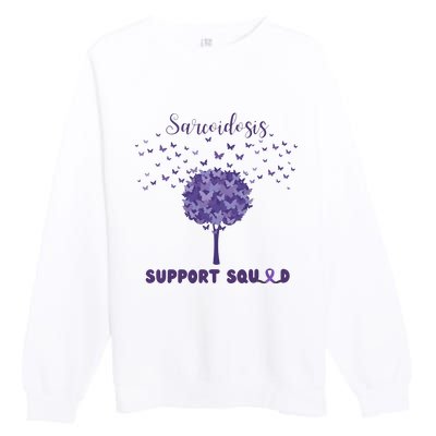 Sarcoidosis Support Squad Premium Crewneck Sweatshirt