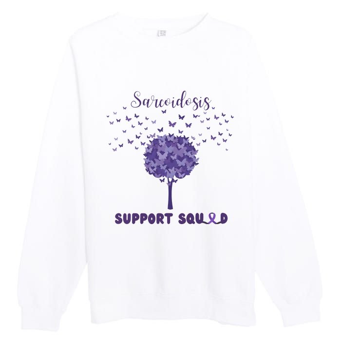 Sarcoidosis Support Squad Premium Crewneck Sweatshirt