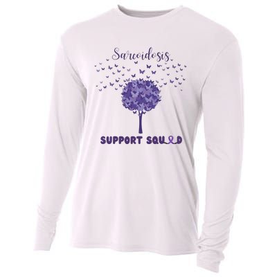 Sarcoidosis Support Squad Cooling Performance Long Sleeve Crew