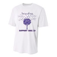 Sarcoidosis Support Squad Performance Sprint T-Shirt