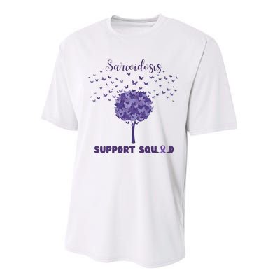 Sarcoidosis Support Squad Performance Sprint T-Shirt