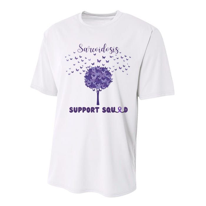 Sarcoidosis Support Squad Performance Sprint T-Shirt