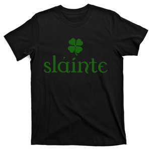 Slainte Shamrock St Patrick's Day Matching T-Shirt