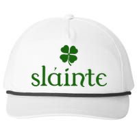 Slainte Shamrock St Patrick's Day Matching Snapback Five-Panel Rope Hat