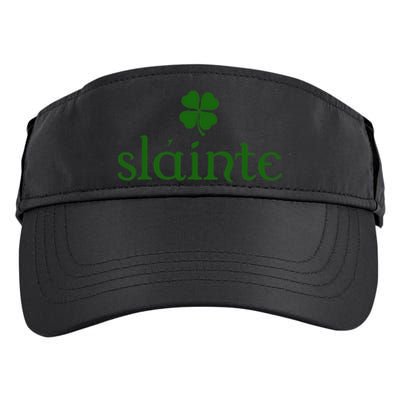 Slainte Shamrock St Patrick's Day Matching Adult Drive Performance Visor