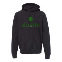 Slainte Shamrock St Patrick's Day Matching Premium Hoodie