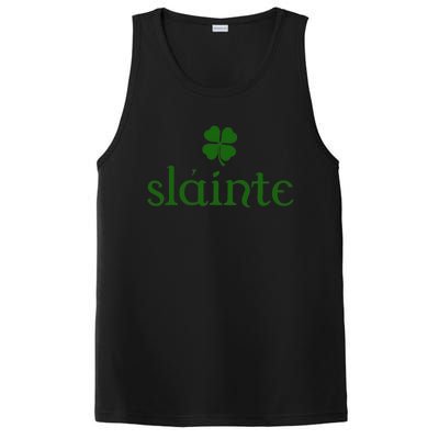 Slainte Shamrock St Patrick's Day Matching PosiCharge Competitor Tank