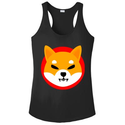 Shiba SHIB Shiba Token Shiba Inu Coin Ladies PosiCharge Competitor Racerback Tank