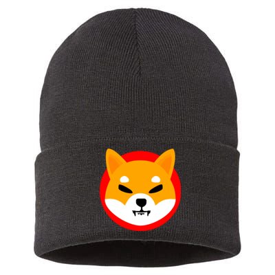 Shiba SHIB Shiba Token Shiba Inu Coin Sustainable Knit Beanie