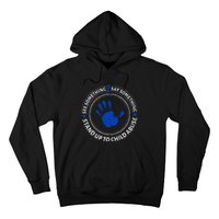 See Something Say Something Child Abuse Awareness Ribbon Hoodie