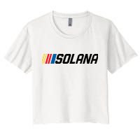 Solana Steve Solana Women's Crop Top Tee