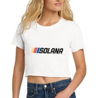 Solana Steve Solana Women's Crop Top Tee